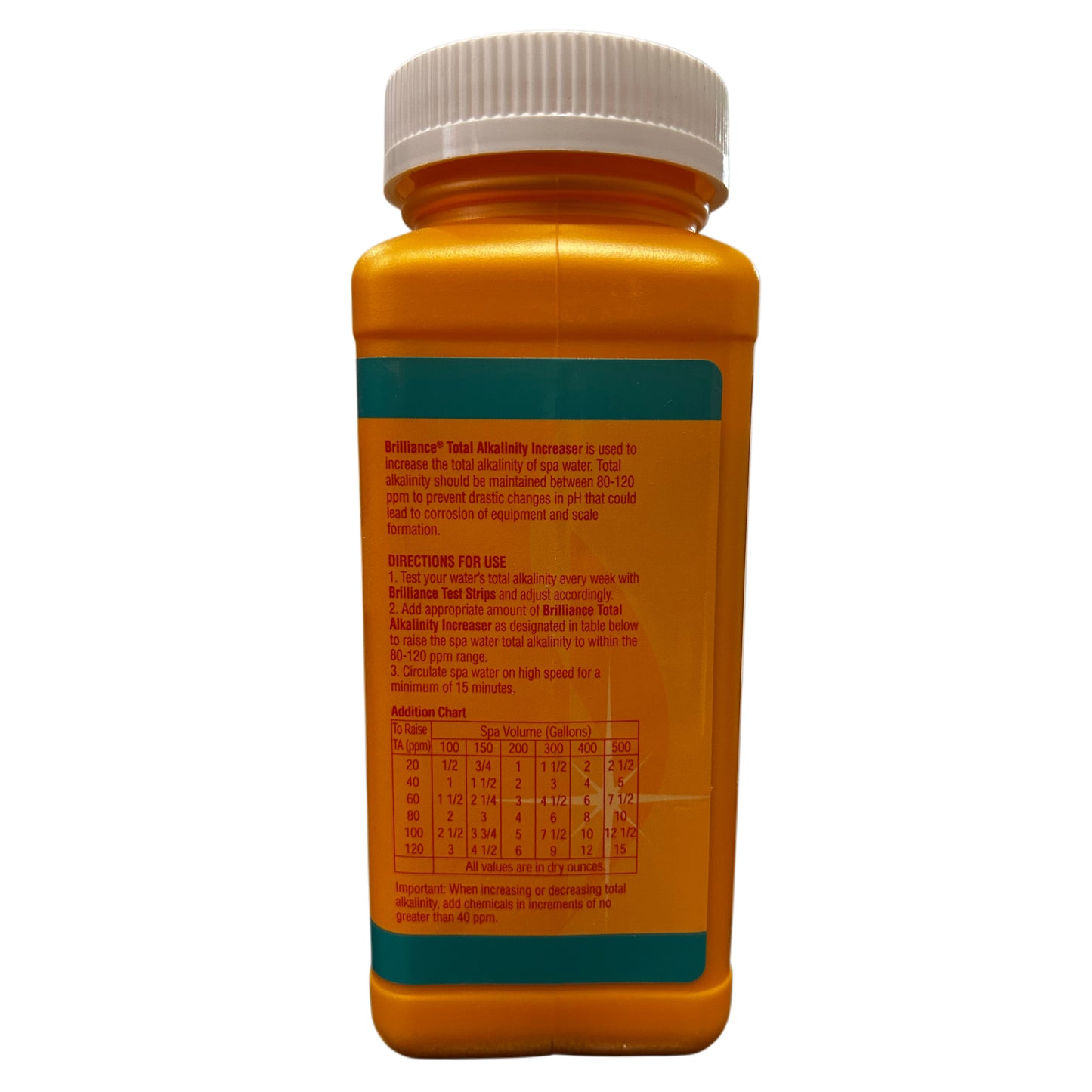 Brilliance Total Alkalinity Increaser