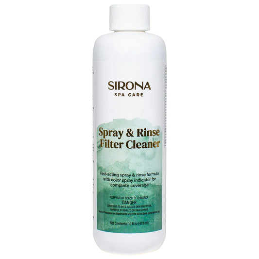 SIrona Spa Care Spray & Rinse Filter Cleaner